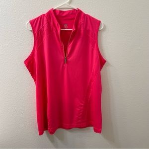 Tall vest pink xl